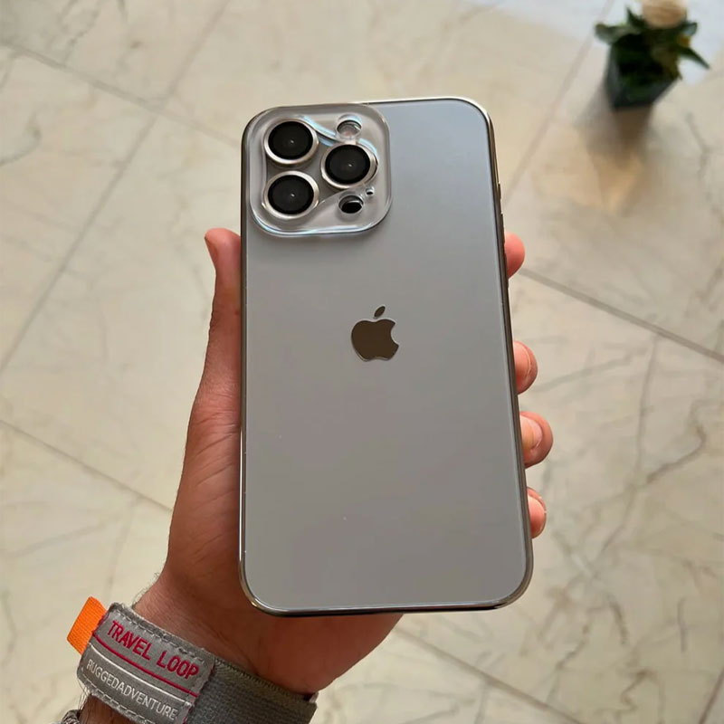 Nano Frosted Camera Cut Case For iPhone